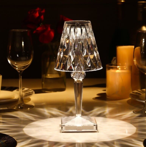 Elegant Crystal Acrylic Table Lamp