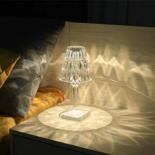 Elegant Crystal Acrylic Table Lamp
