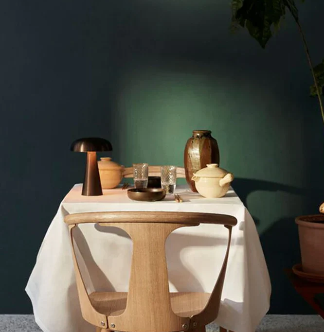 Sophisticated Portable Table Lamp