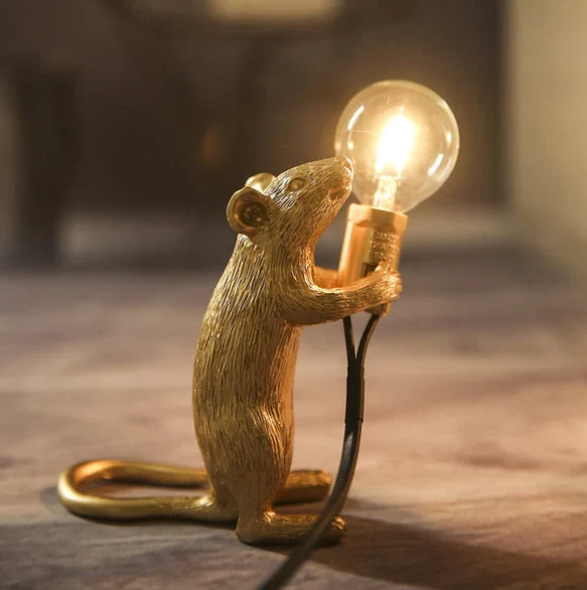 Whimsical Mouse Night Lamp