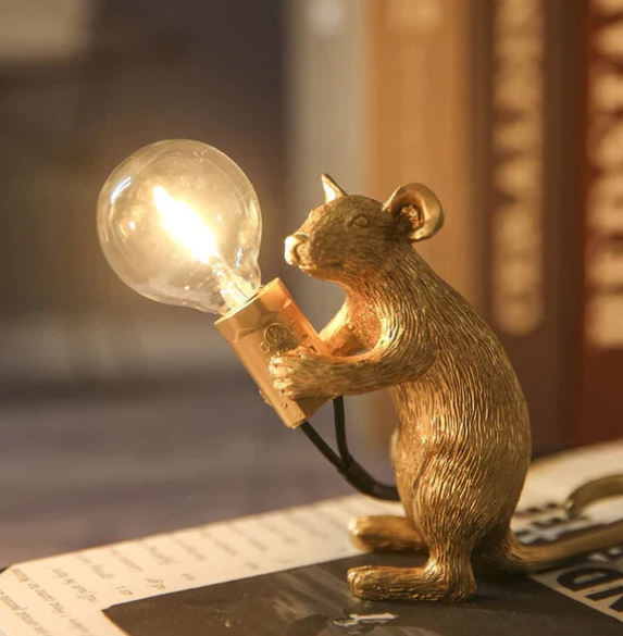 Whimsical Mouse Night Lamp