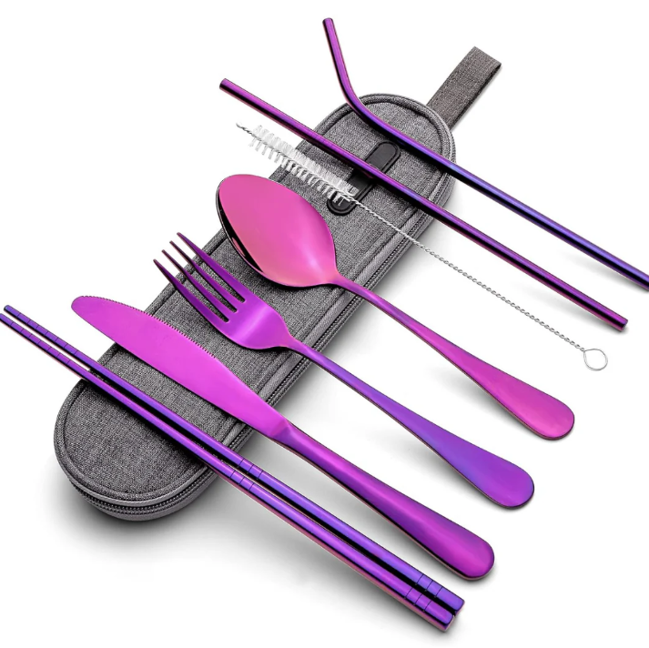 Portable Stainless Steel Cutlery Set
