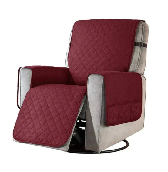 Stretchable Quilted Recliner Cover
