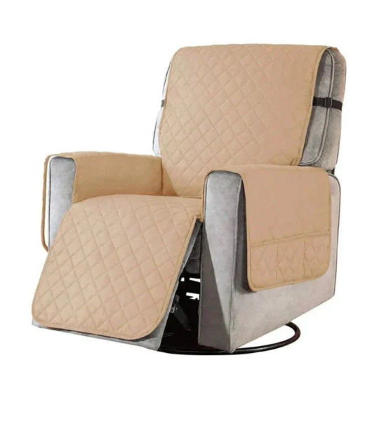 Stretchable Quilted Recliner Cover