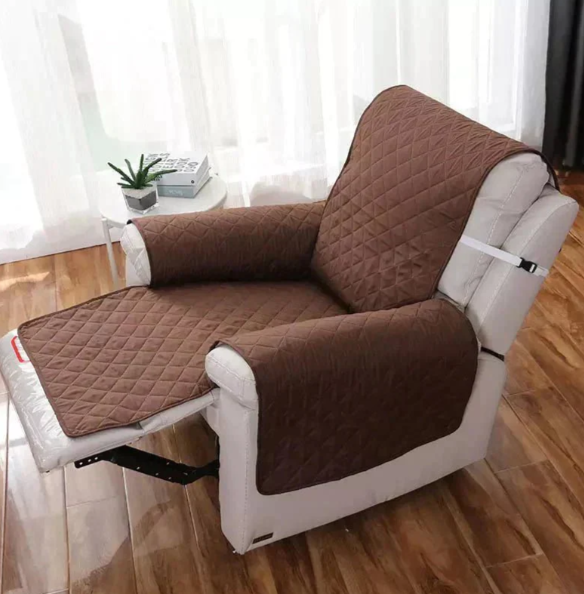 Stretchable Quilted Recliner Cover