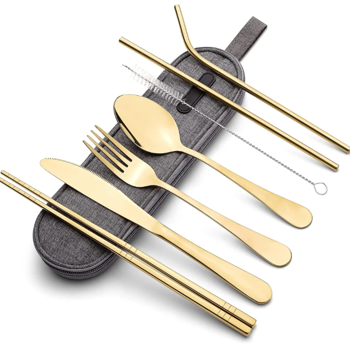 Portable Stainless Steel Cutlery Set