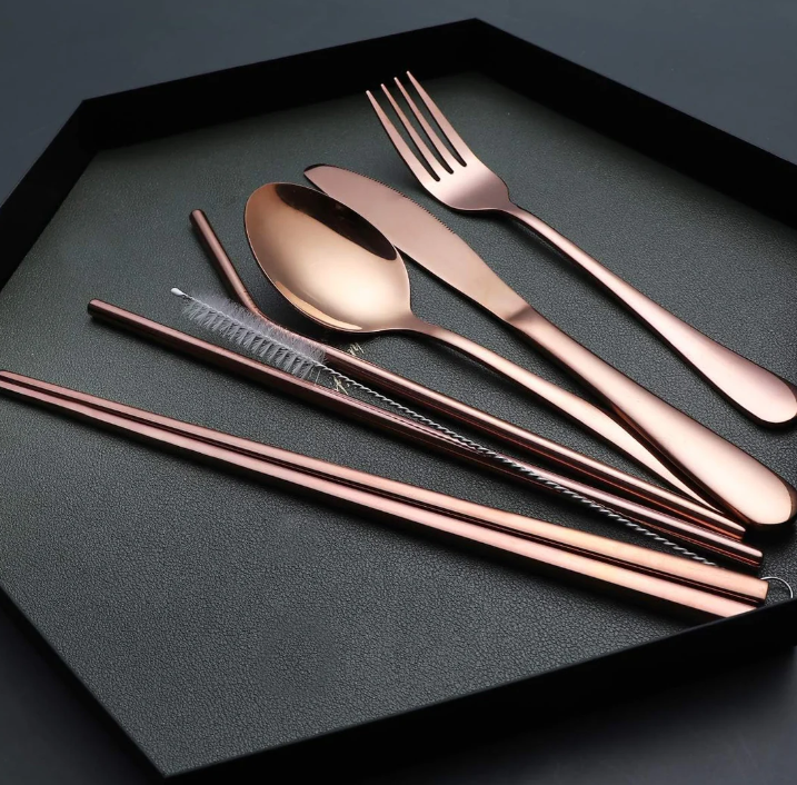 Portable Stainless Steel Cutlery Set