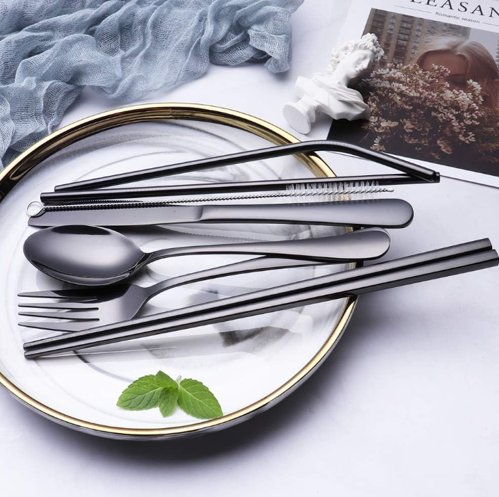 Portable Stainless Steel Cutlery Set