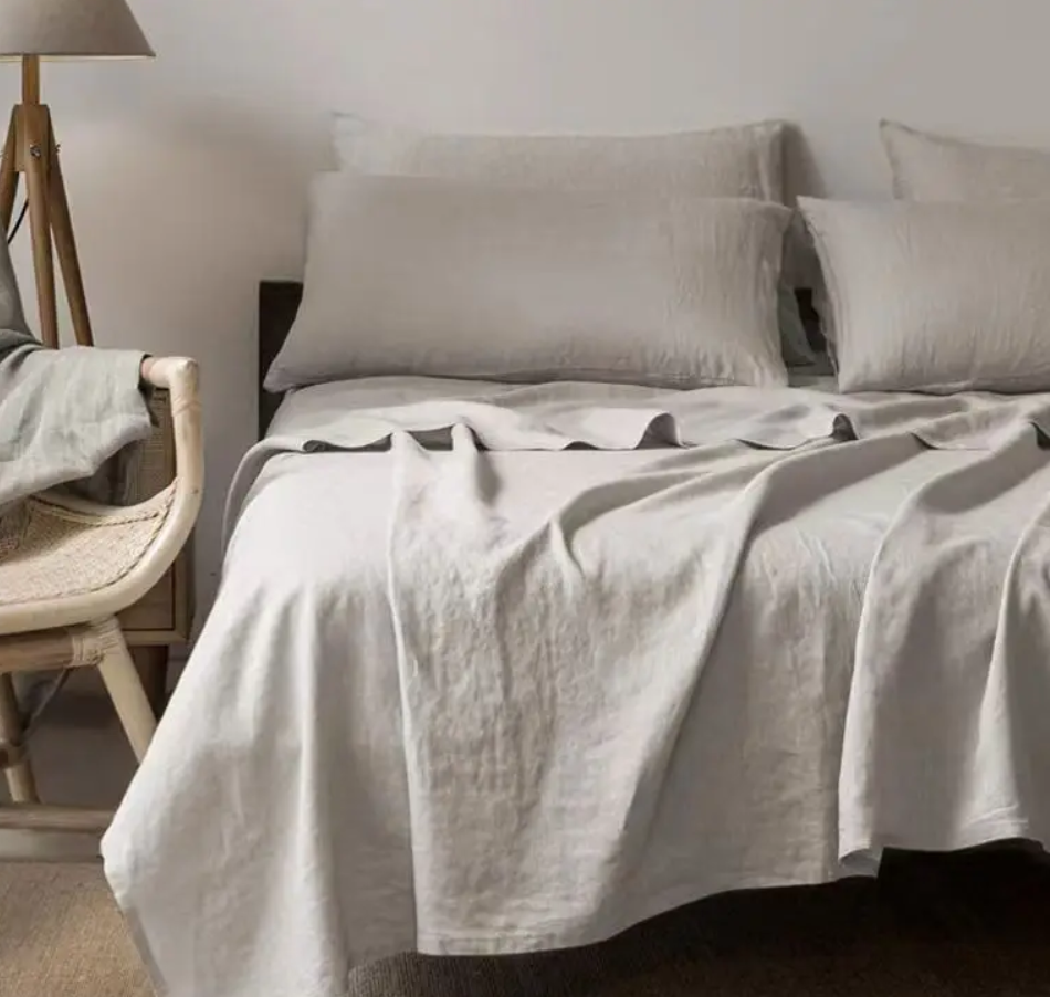 Premium Pure Linen Bed Set