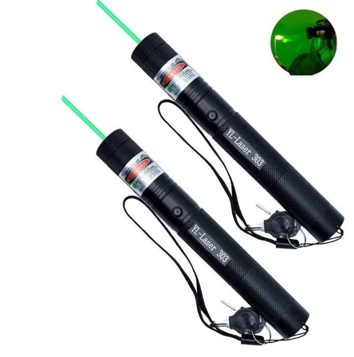 High-Intensity Laser Pointer
