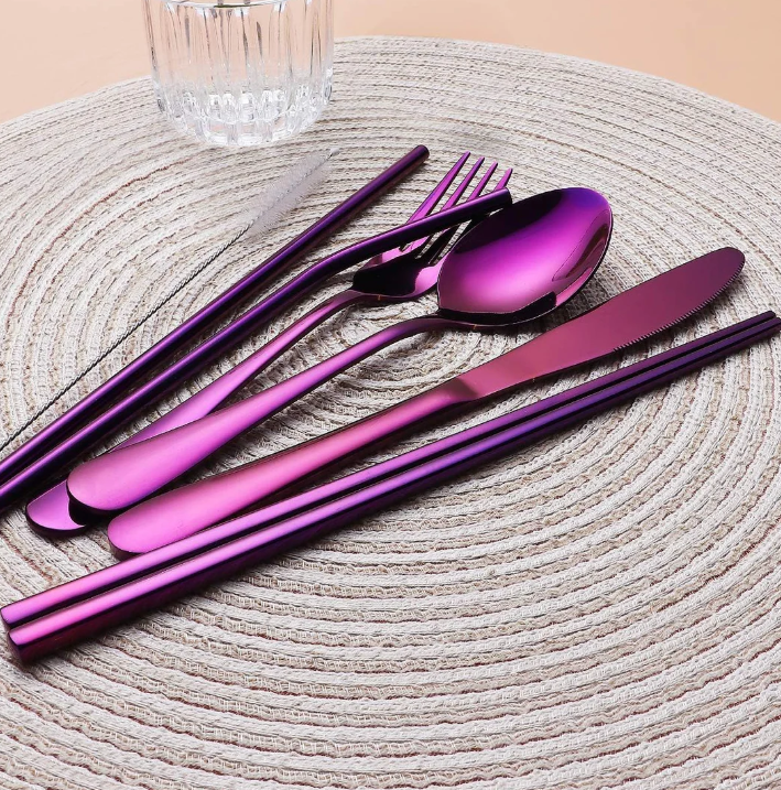 Portable Stainless Steel Cutlery Set