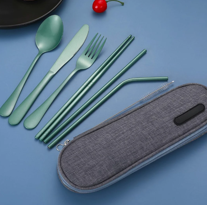 Portable Stainless Steel Cutlery Set