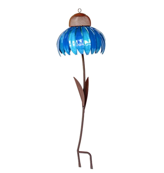 Blooming Flower Bird Feeder Station