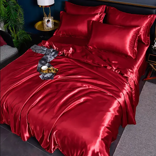 Luxurious Satin Bed Linen Set