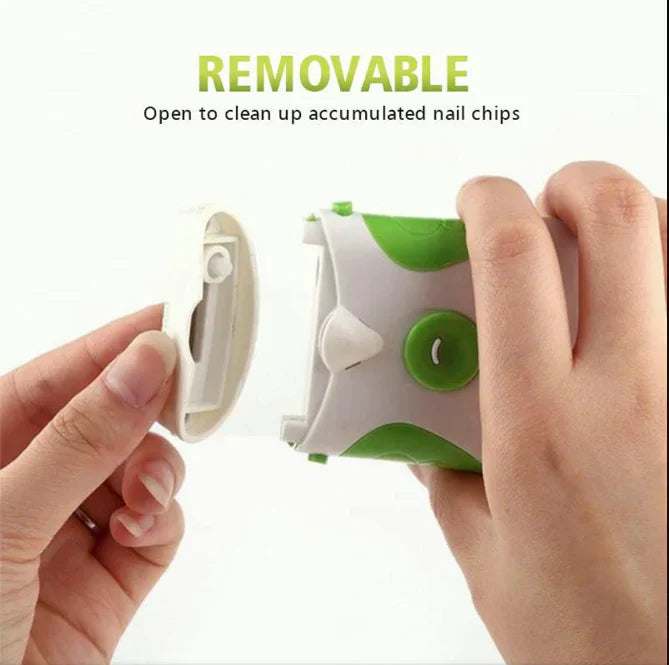 Rechargeable Electric Nail Trimmer & File