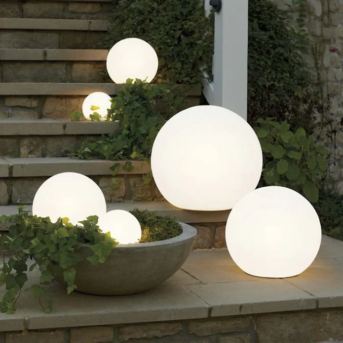 Luminous Sphere Outdoor Lamp