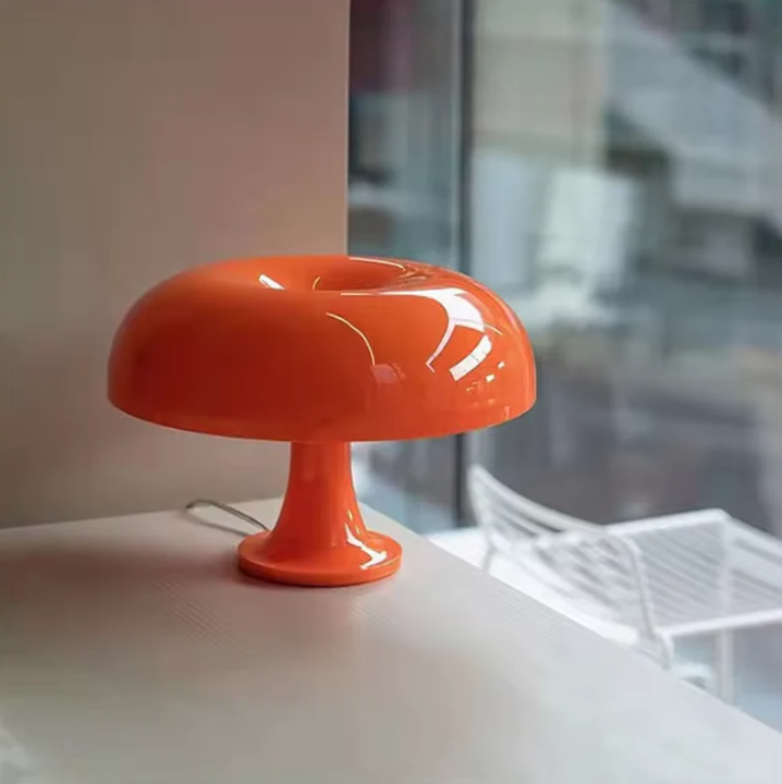 Contemporary LED Mushroom Table Lamp – Stylish Accent For Bedroom & Living Room