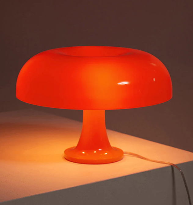 Contemporary LED Mushroom Table Lamp – Stylish Accent For Bedroom & Living Room