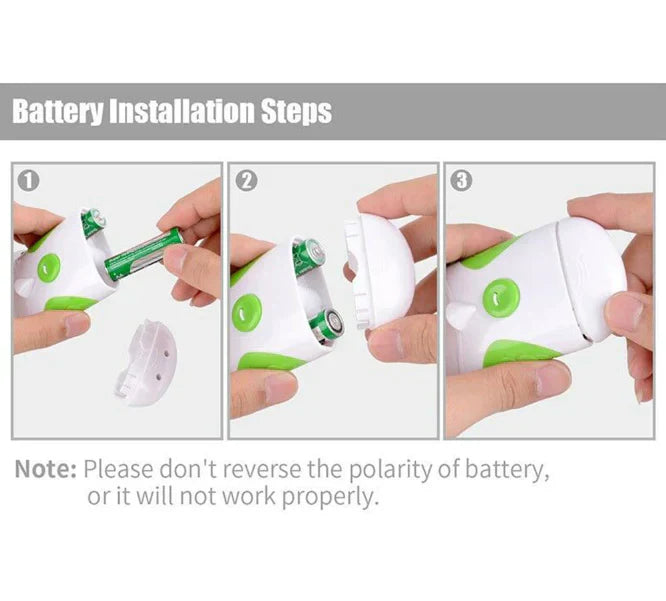 Rechargeable Electric Nail Trimmer & File