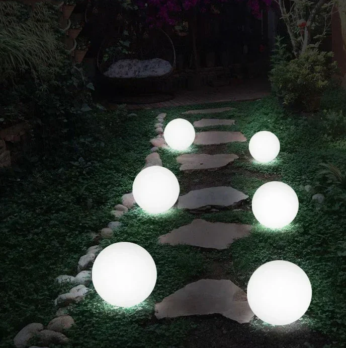 Luminous Sphere Outdoor Lamp