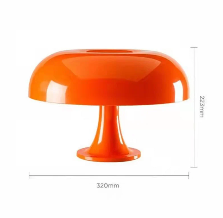 Contemporary LED Mushroom Table Lamp – Stylish Accent For Bedroom & Living Room