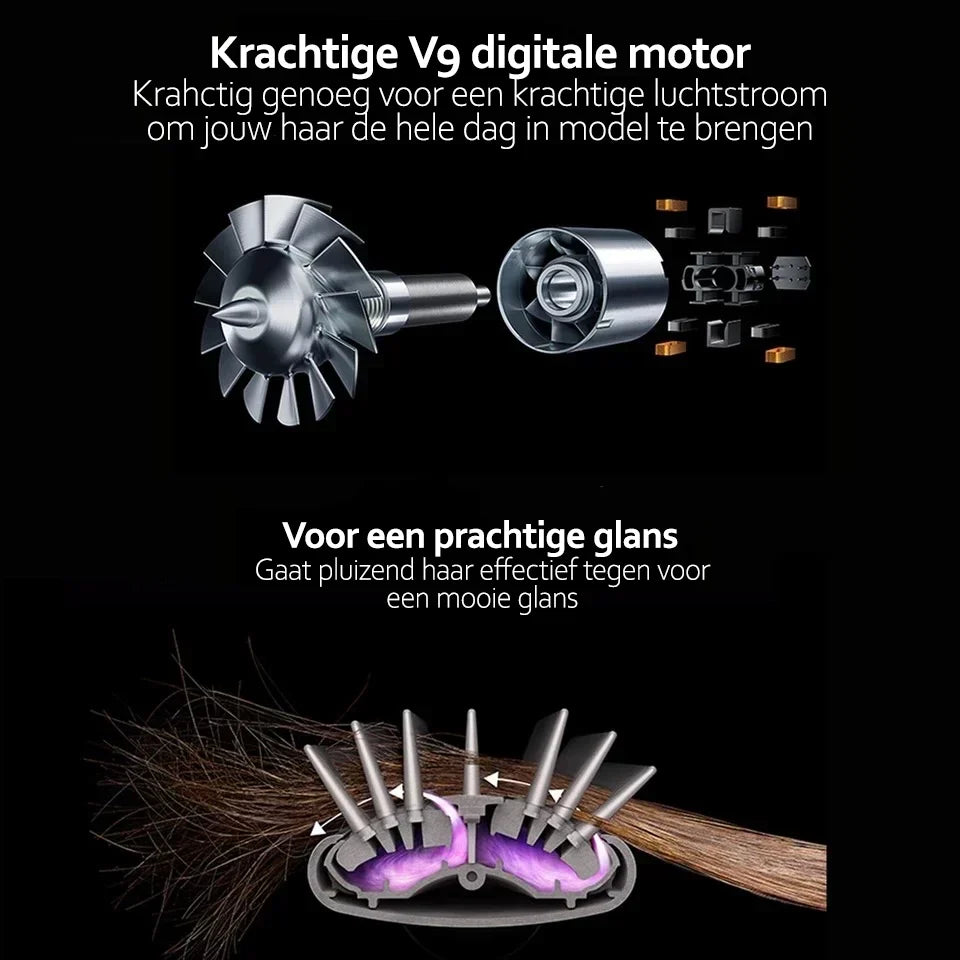 5-in-1 Hair Styler & Straightener | Ion Technology For Smooth & Shiny Hair