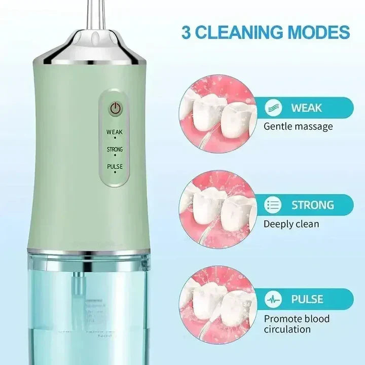 Rechargeable Water Flosser | Deep Cleaning For Healthy Gums