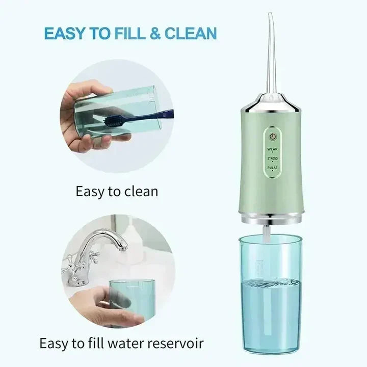 Rechargeable Water Flosser | Deep Cleaning For Healthy Gums
