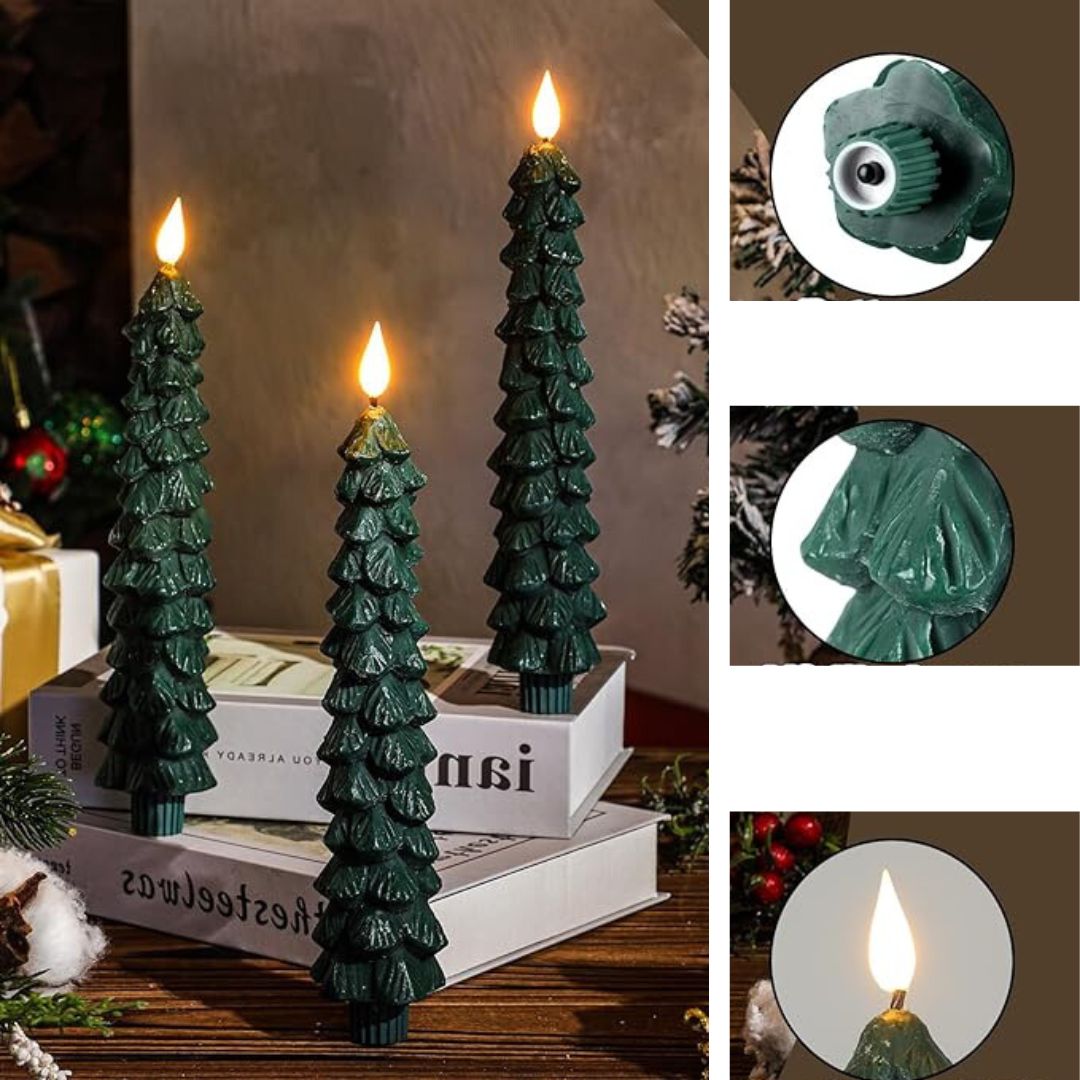 Holiday Glow LED Candle Lights