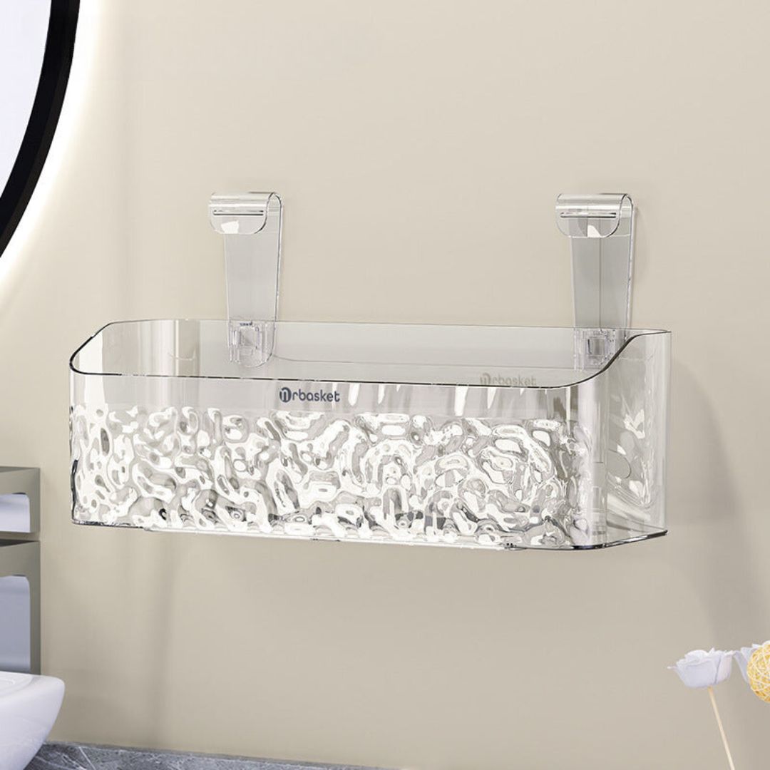 Adhesive Bathroom Storage Shelf