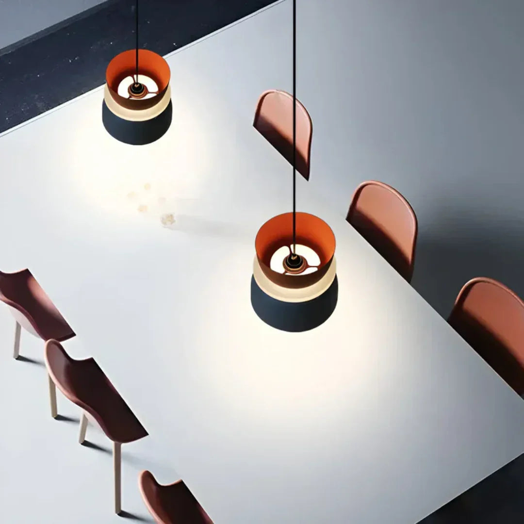 Colorful Macaron-Inspired LED Pendant Light