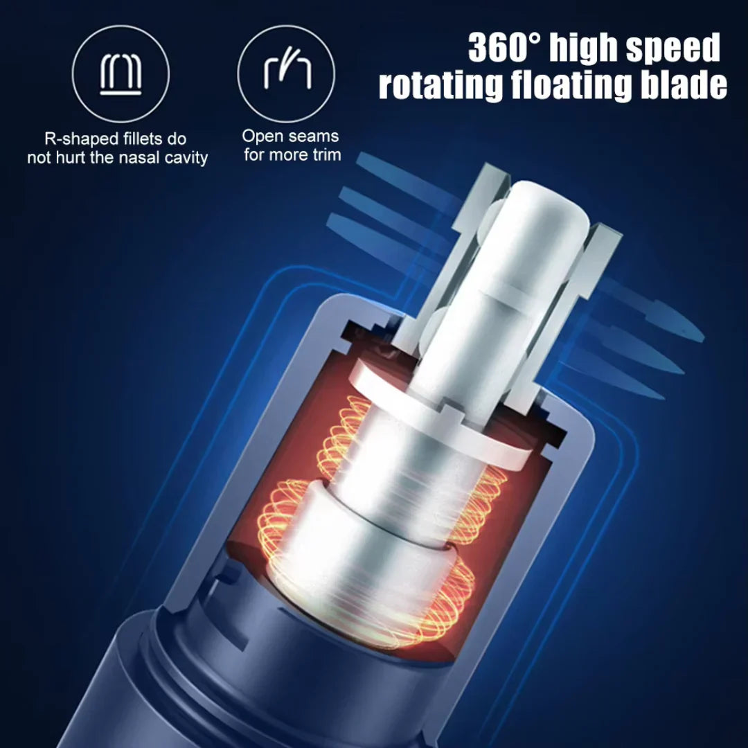 Rechargeable Nose & Ear Hair Trimmer | SmoothTrim Pro