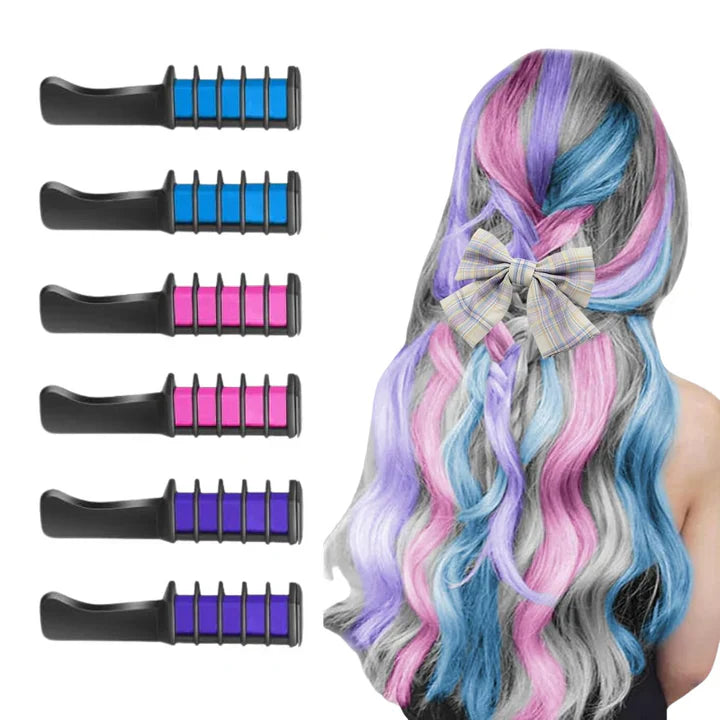 Temporary Hair Chalk Stick | Vibrant & Washable Hair Colors