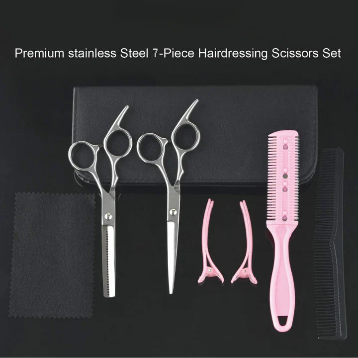 Professional Haircutting Set | Precision Scissors For Styling & Thinning