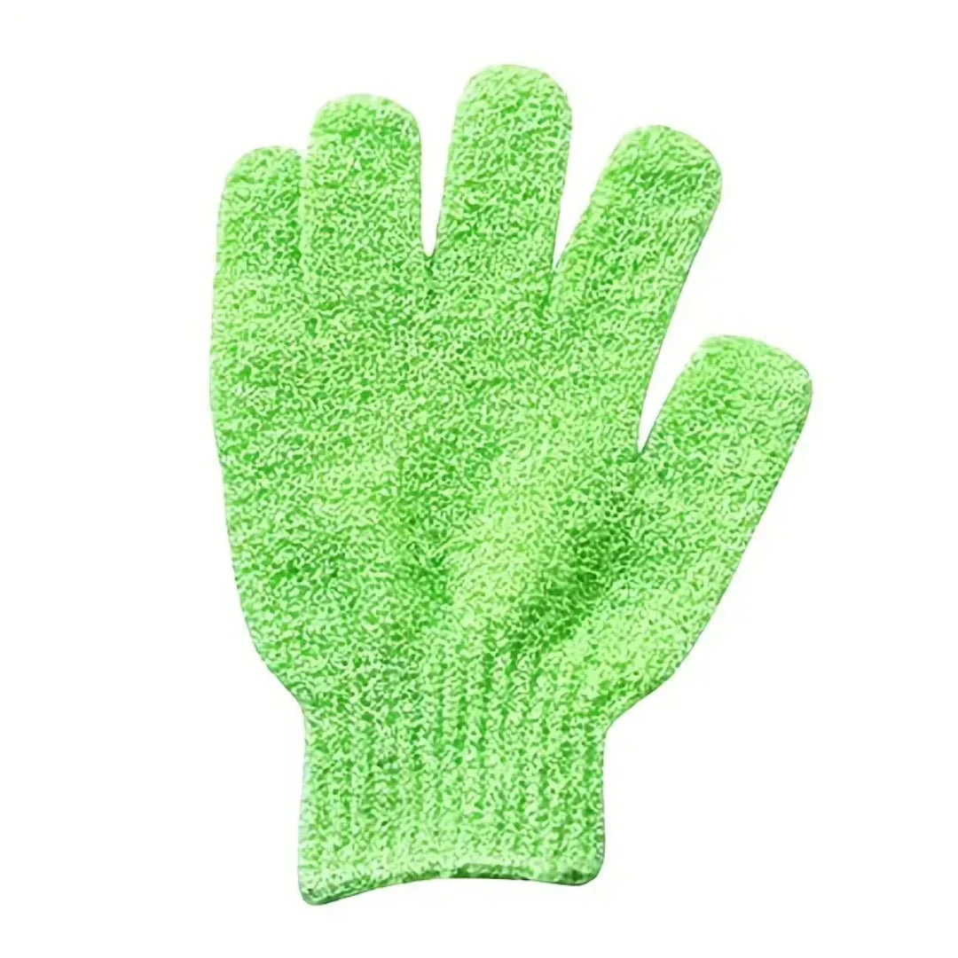 Dual-Textured Exfoliating Shower Gloves – Set of 2