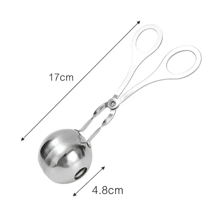 Stainless Steel Meatball Tongs – Perfect Meatball Shaper