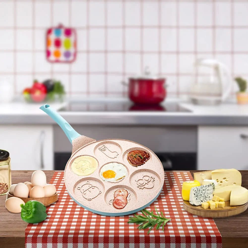 Kids Breakfast Frying Pan – Fun Egg and Pancake Mold Skillet