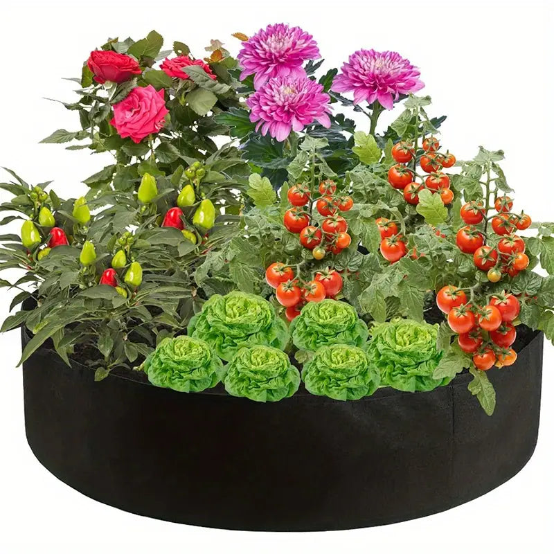 Circular Plant Growth Bag - Durable Garden Container for Healthy Plant Development