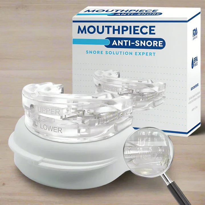 Adjustable Anti-Snoring Mouthpiece | Enjoy Quiet & Restful Sleep