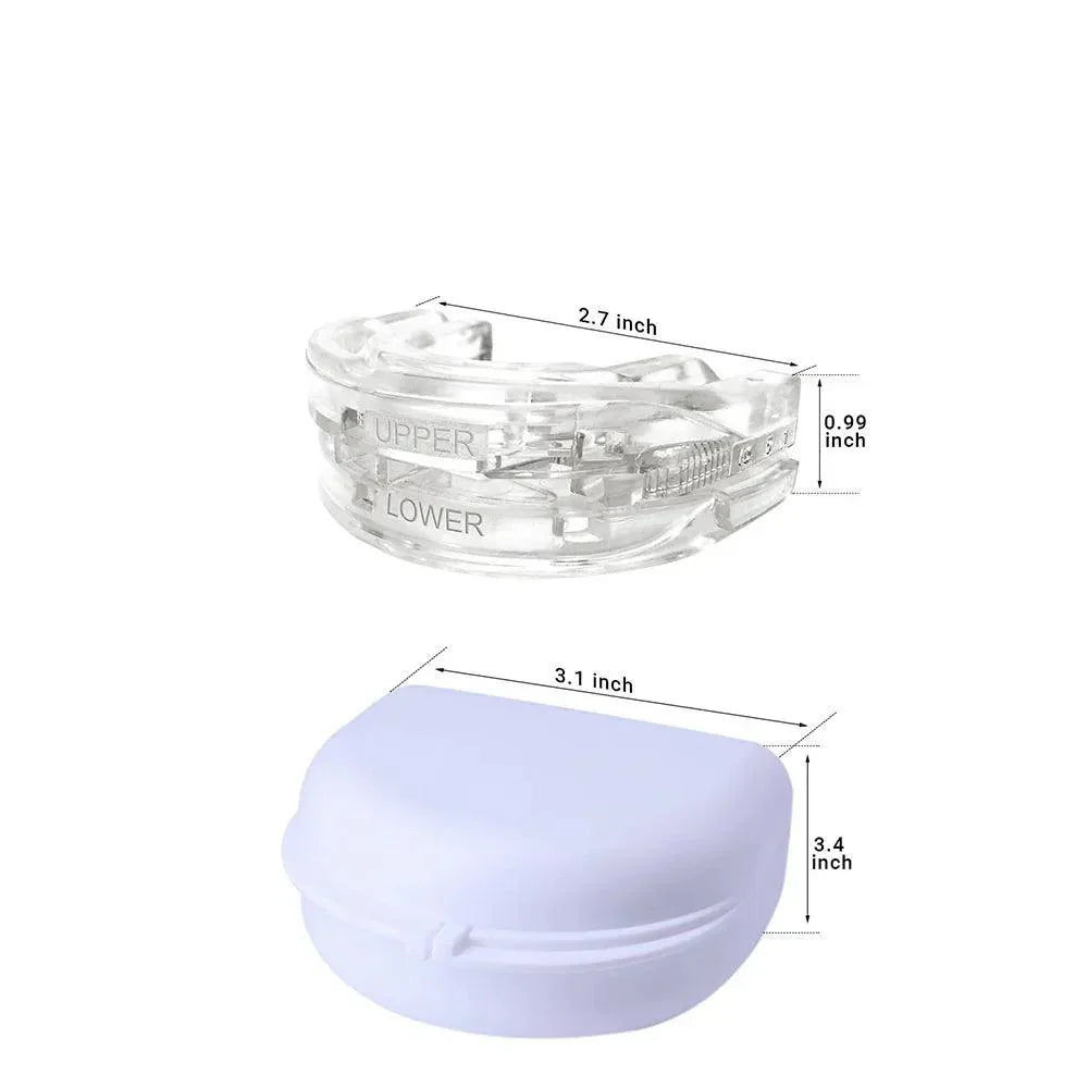 Adjustable Anti-Snoring Mouthpiece | Enjoy Quiet & Restful Sleep