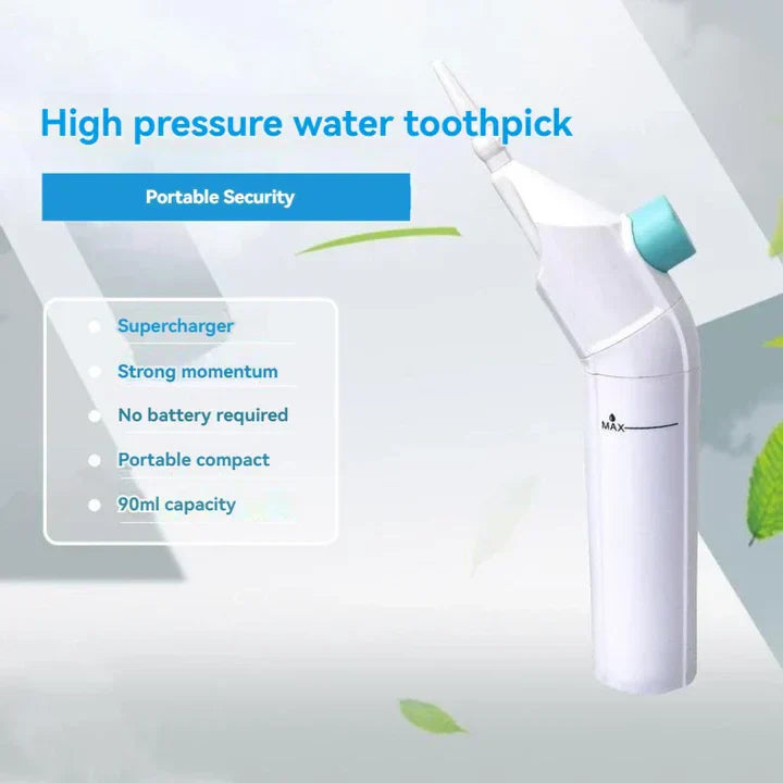 Portable High-Pressure Water Flosser β Professional Oral Irrigator for Clean Teeth