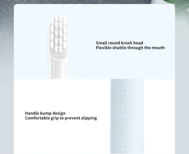 Rechargeable Waterproof Sonic Toothbrush With USB Charging