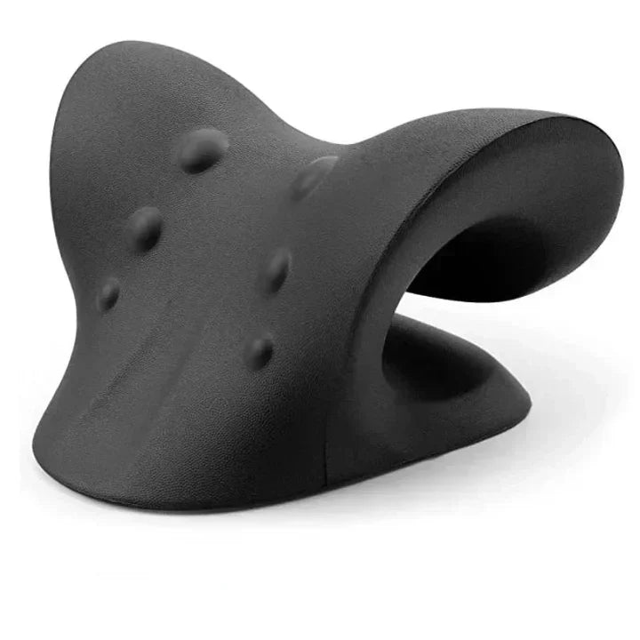 Neck and Shoulder Relief Stretcher – Cervical Traction Pillow for Spinal Alignment and Massage