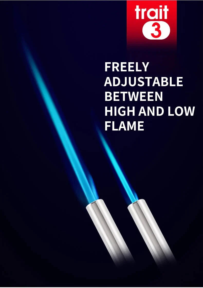Portable Butane Torch Lighter – Ideal for BBQ, Camping & Kitchen Use