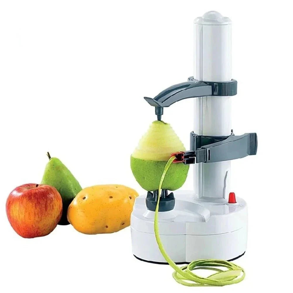 Electric Fruit and Vegetable Peeler with One-Button Function