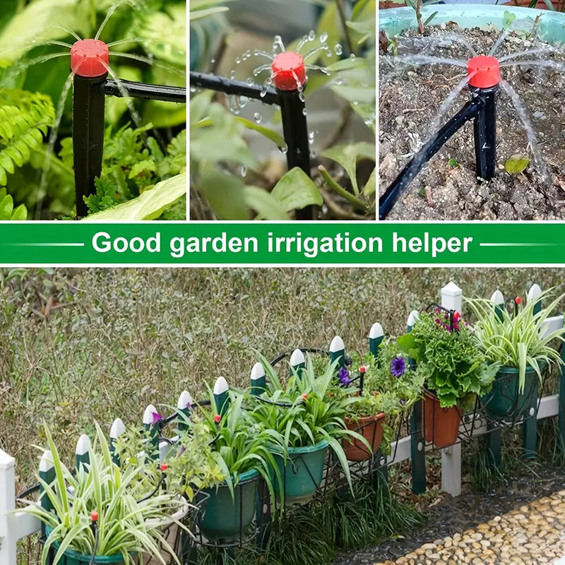 Complete Automatic Drip Irrigation Kit – Efficient Watering System for Garden and Balcony Plants