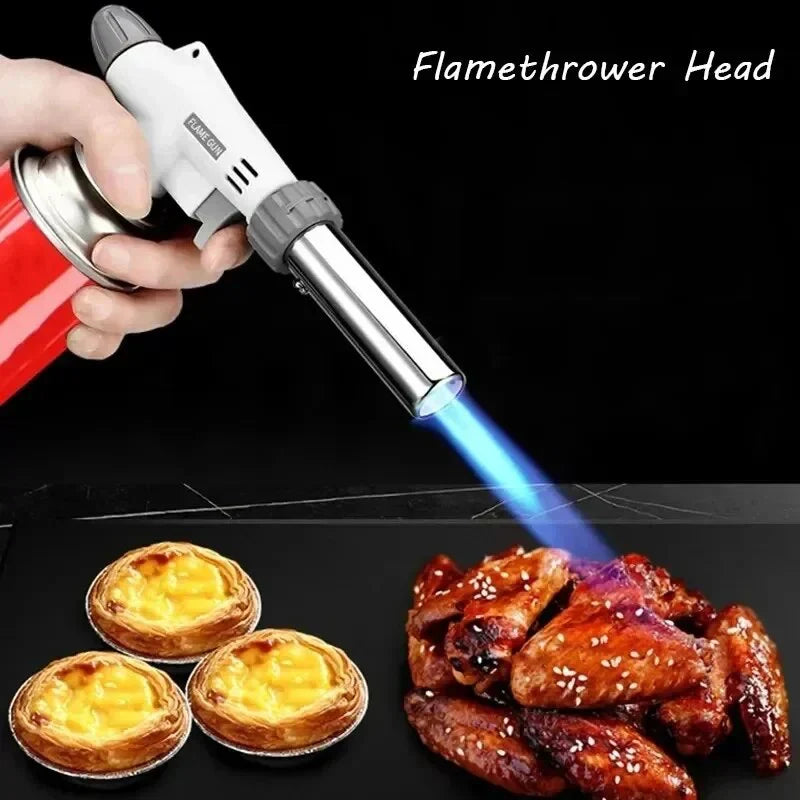 Portable Butane Torch Lighter – Ideal for BBQ, Camping & Kitchen Use