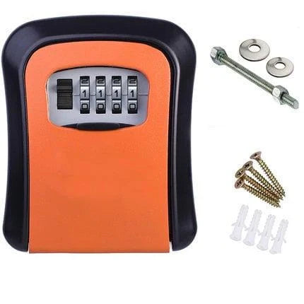 Secure Key Box with Code - Weatherproof Key Storage Solution