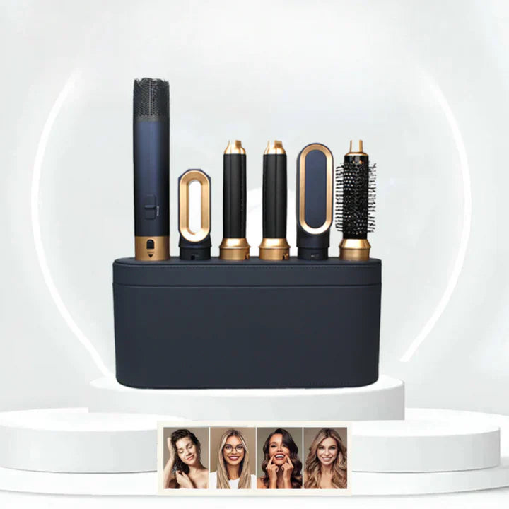 5-in-1 Hair Styler & Straightener | Ion Technology For Smooth & Shiny Hair