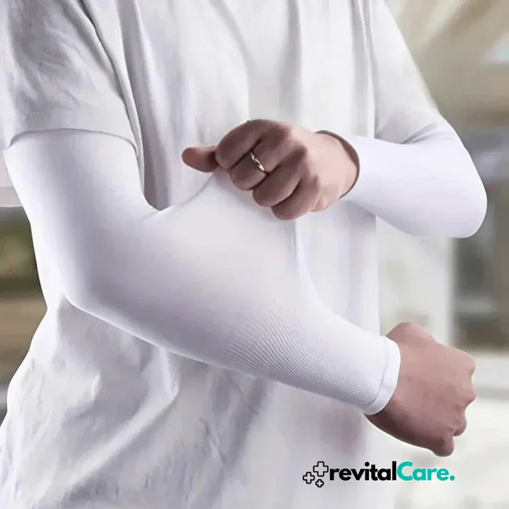 Compression Arm Sleeve for Pain Relief – Supportive and Breathable Arm Compression